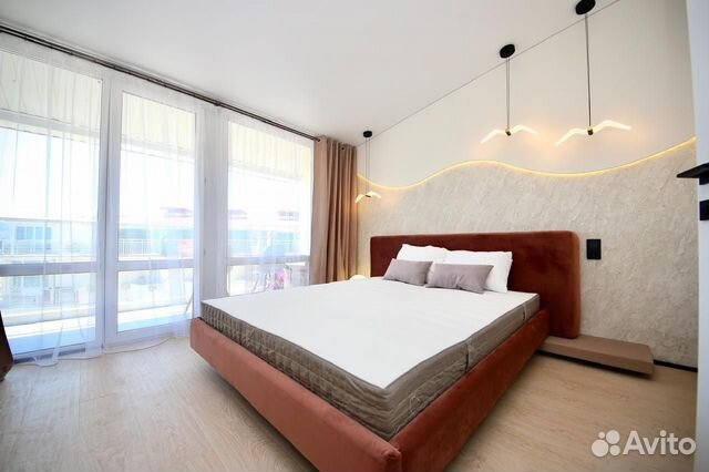 

1-к. квартира, 42 м², 2 кровати