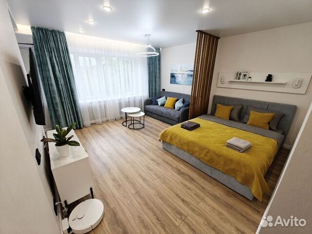 

1-к. квартира, 37 м², 2 кровати
