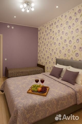 

1-к. квартира, 42 м², 1 кровать