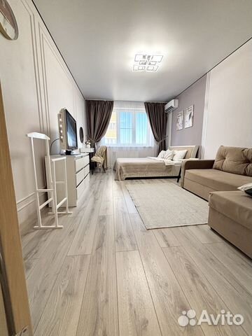 

1-к. квартира, 42 м², 3 кровати
