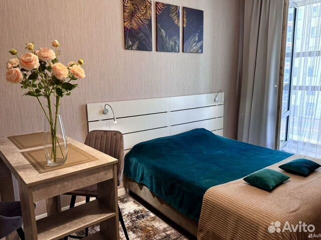 

Квартира-студия, 27 м², 1 кровать
