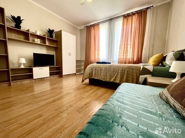 

1-к. квартира, 40 м², 3 кровати