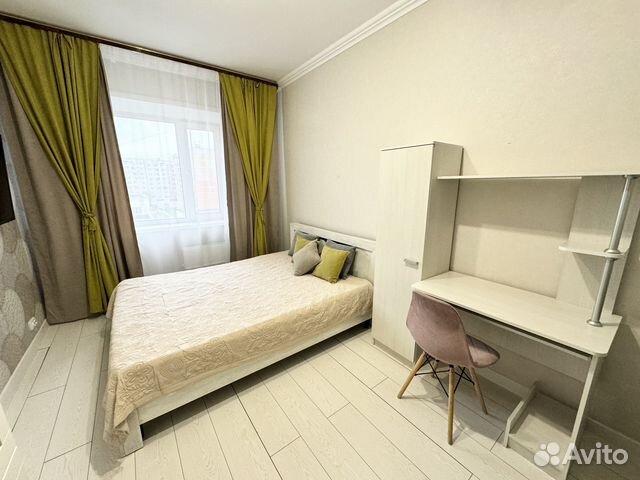 

1-к. квартира, 38 м², 2 кровати