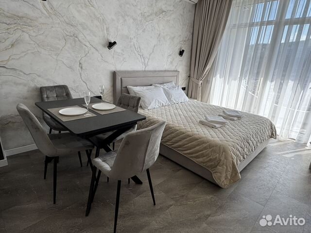 

Квартира-студия, 36 м², 2 кровати