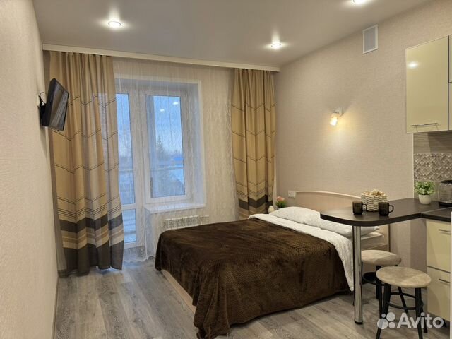 

Квартира-студия, 27 м², 1 кровать