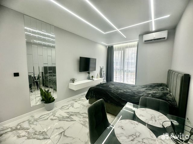 

Квартира-студия, 25 м², 1 кровать