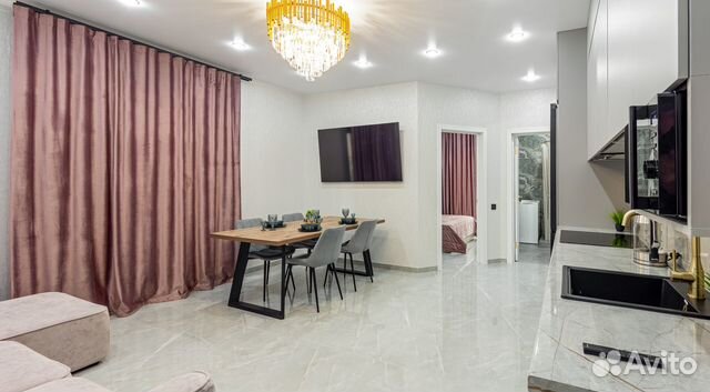 

1-к. квартира, 45 м², 2 кровати