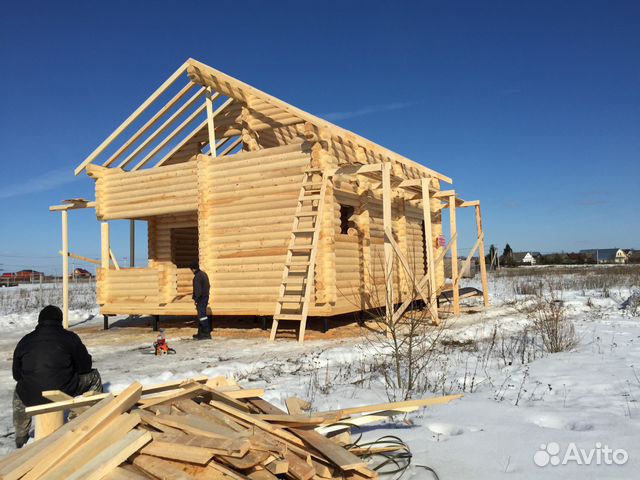 Сруб из бревна Сруб из бревна