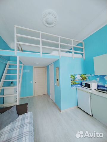

Квартира-студия, 18 м², 2 кровати
