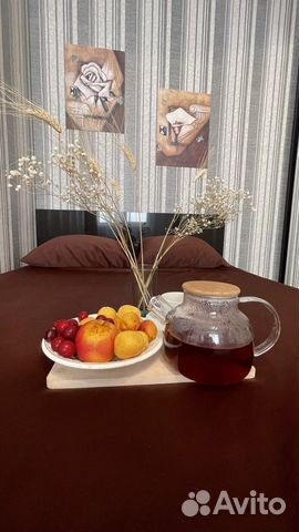 

1-к. квартира, 38 м², 2 кровати