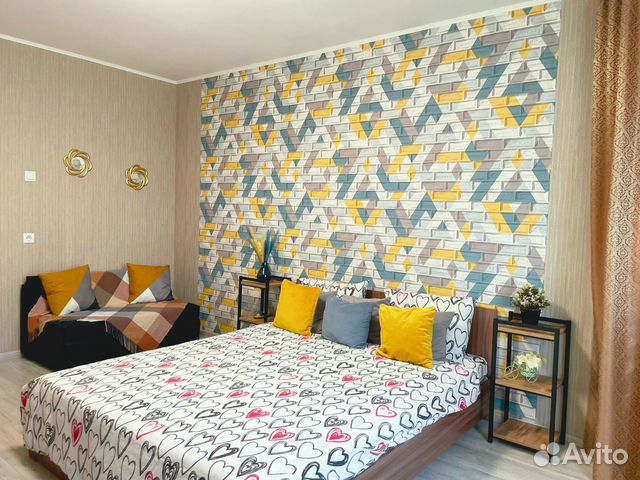 

1-к. квартира, 40 м², 2 кровати