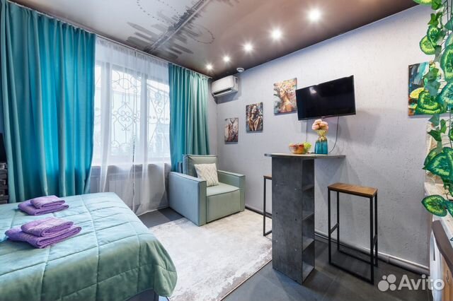 

Квартира-студия, 18 м², 2 кровати