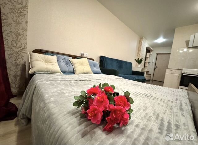

Квартира-студия, 30 м², 2 кровати