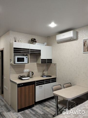 

Квартира-студия, 23 м², 2 кровати