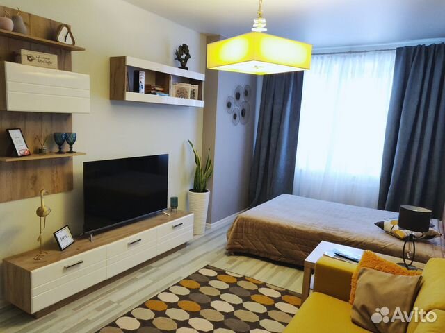 

1-к. квартира, 40 м², 2 кровати
