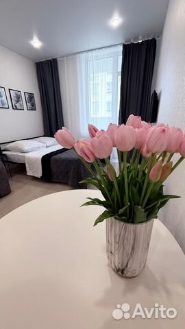 

Квартира-студия, 32 м², 2 кровати