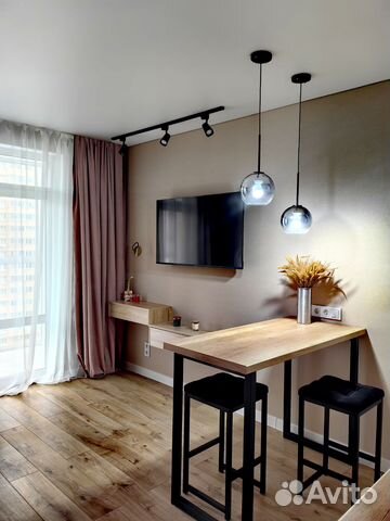

Квартира-студия, 32 м², 2 кровати