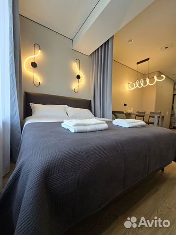

Квартира-студия, 26 м², 2 кровати