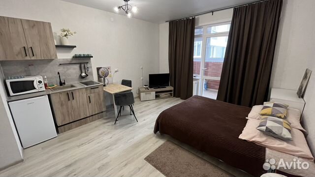 

Квартира-студия, 35 м², 2 кровати