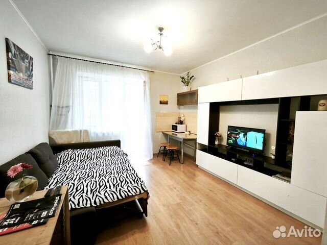 

Квартира-студия, 25 м², 2 кровати