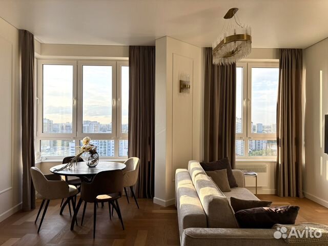 

1-к. квартира, 56 м², 2 кровати