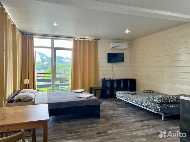 

Квартира-студия, 34 м², 2 кровати