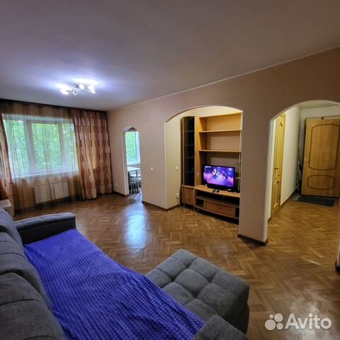 

2-к. квартира, 45,6 м², 2 кровати