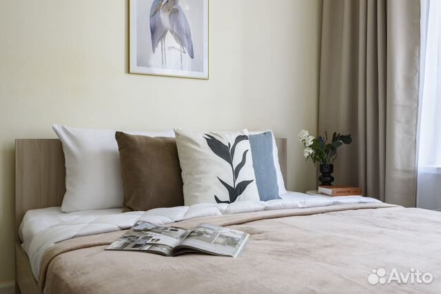 

1-к. квартира, 38 м², 2 кровати