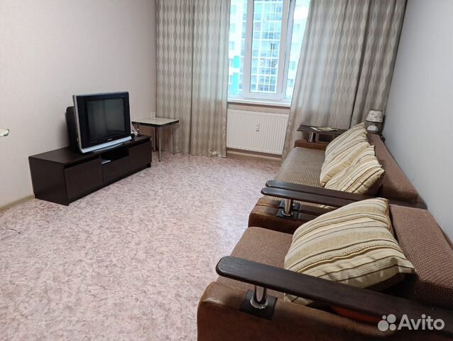 

1-к. квартира, 38 м², 2 кровати