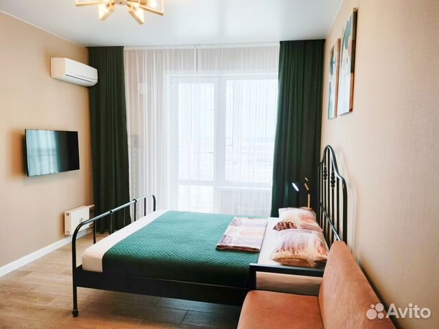 

Квартира-студия, 30 м², 1 кровать
