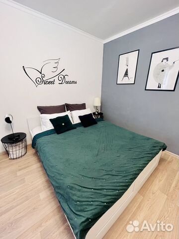 

1-к. квартира, 36 м², 2 кровати