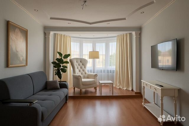 

2-к. квартира, 60 м², 3 кровати