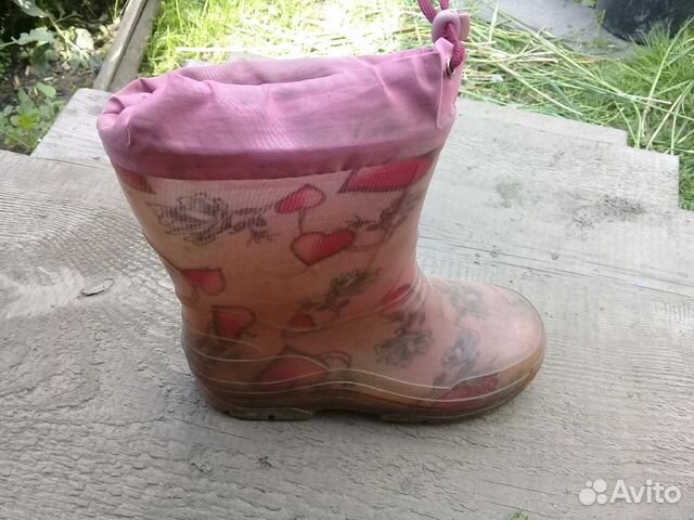 Сапоги резиновые