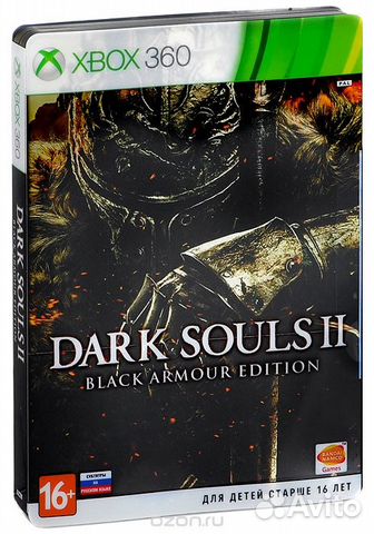 Xbox 360 Dark Souls 2 Black armour edition