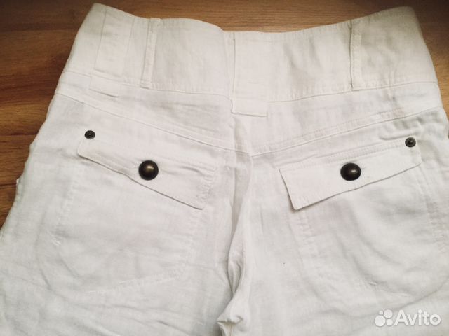 Новые льняные женские брюки 44-46 размер Новые льняные женские брюки 44-46 размер