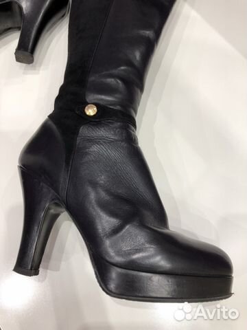 Сапоги Bally, оригинал,Italy (кожа и замша) Сапоги Bally, оригинал,Italy (кожа и замша)