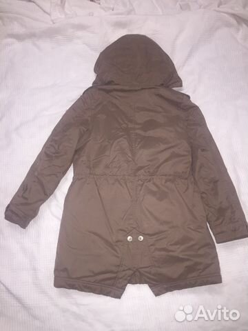 Пальто стёганное Zara, парка Roxy
