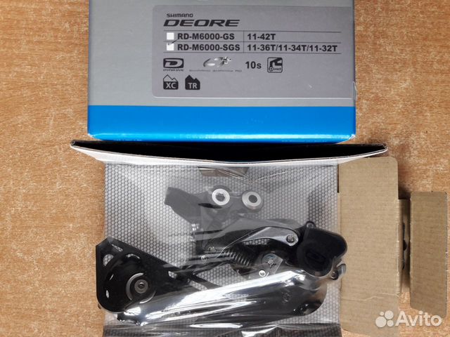 Новый переключатель Shimano Deore M6000 (10ск.)