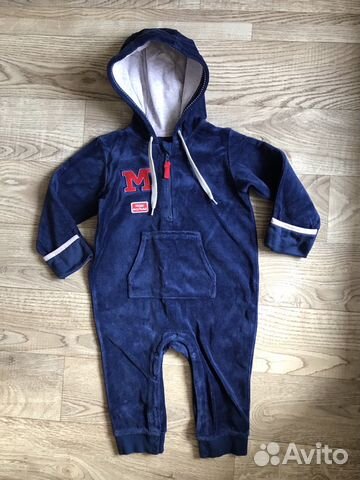 Теплый комбинезон для мальчика
