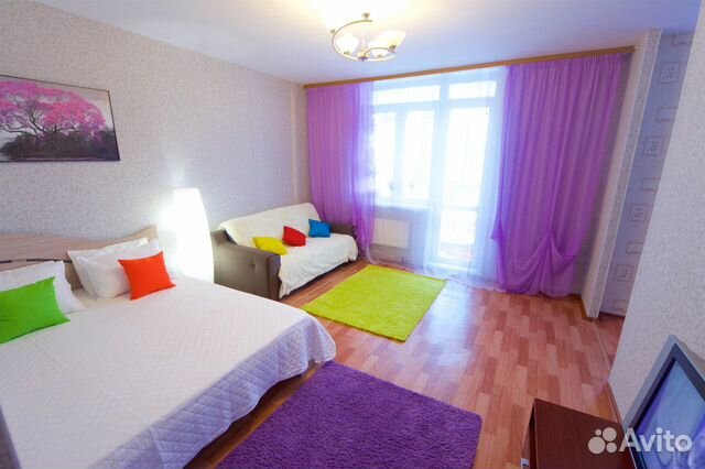

Квартира-студия, 40 м², 2 кровати