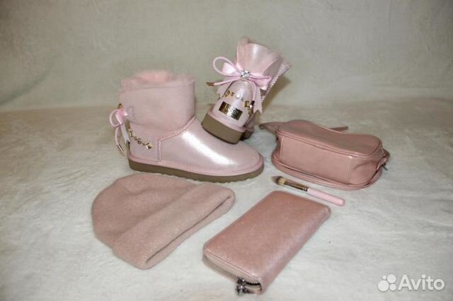 Розовые угги UGG Australia натуральные Розовые угги UGG Australia натуральные