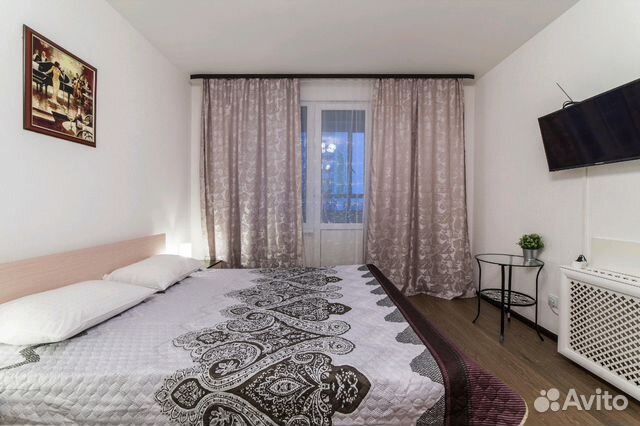 

Квартира-студия, 28 м², 2 кровати