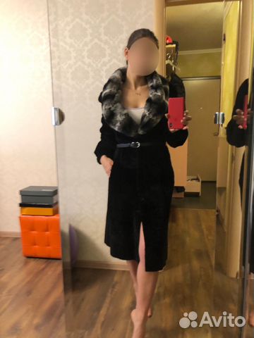 Шуба из астрагана 42