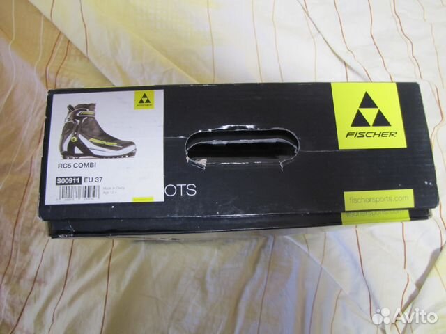 Лыжные ботинки детские fisher RC5 combi