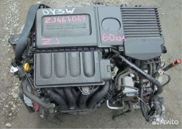 mazda demio двигатель dy3w