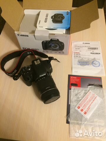 Canon Eos 600D + EF-S 18-135 IS Kit