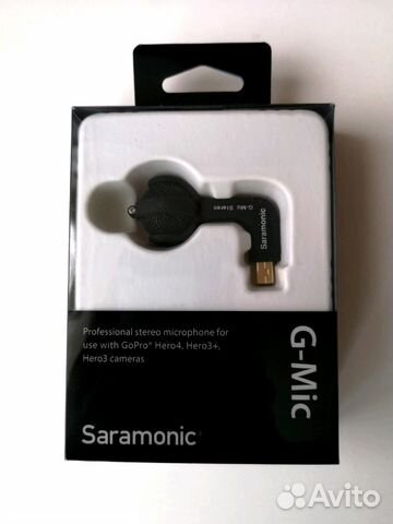 Микрофон Saramonic G-mic для GoPro и SJcam