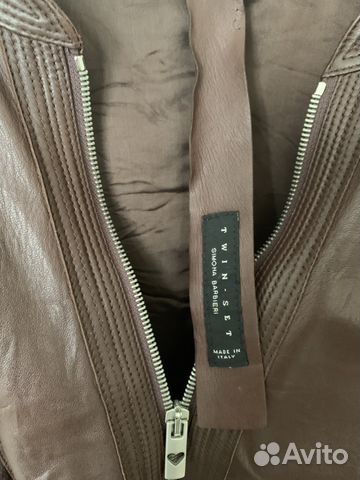 Кожаная куртка Twin Set by Simona Barbieri Кожаная куртка Twin Set by Simona Barbieri