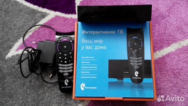 Iptv тв приставка arris VIP1003G Ростелеком