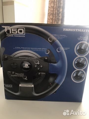 Руль Thrustmaster T150 для PS3, PS4